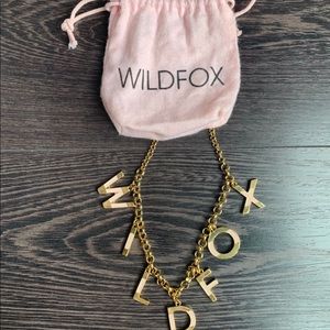 Gold Wildfox Necklace